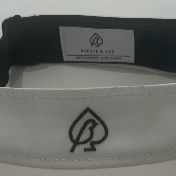 Birdie & Ace: The Janie Visor - White - Picture 2 of 2